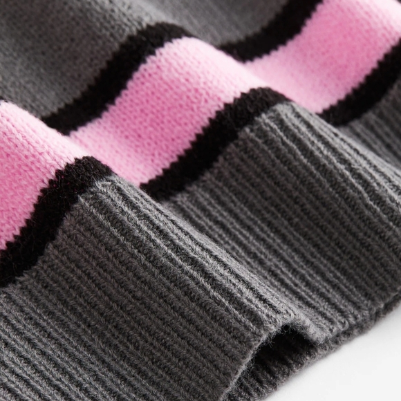 Jumper - Dark grey/Striped Women Size M - Picture 3 of 10